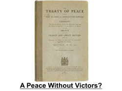 A Peace Without Victors?