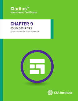 CHAPTER 9 ClaritasTM