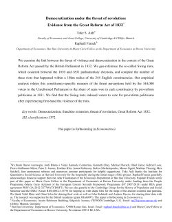 Aidt et al 2015 Econometrica