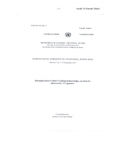 What are the most important element considereds as TK by IP