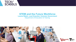 STEM and the Future Workforce