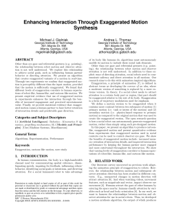 Enhancing Interaction Through Exaggerated Motion Synthesis