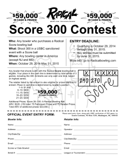 Score 300 Contest