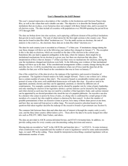 User`s Manual for the IAEP Dataset This user`s manual represents a