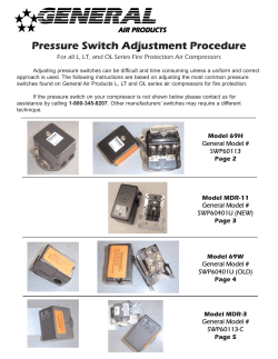 pressure switch adjustment procedure.qxp