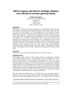 Mario`s legacy and Sonic`s heritage