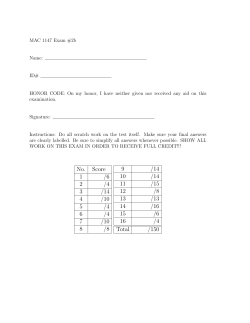 Exam 2b - math.miami.edu