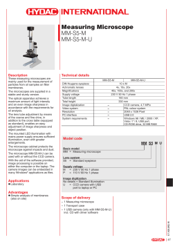 Measuring Microscope MM-S5-M MM-S5-M-U
