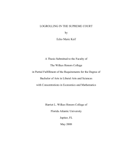 Logrolling in the Supreme Court