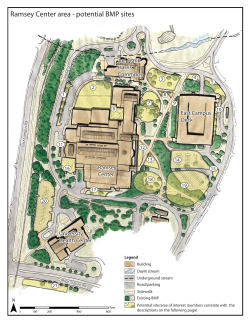 Ramsey Center area - potential BMP sites
