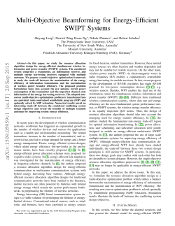 Multi-Objective Beamforming for Energy-Efficient SWIPT