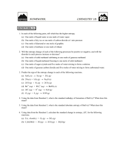 SOLUBILITY RULES FOR IONIC COMPOUNDS IN WATER