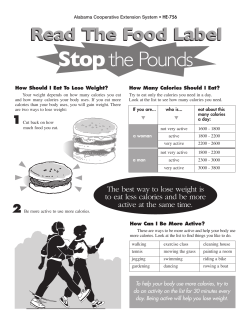 Stopthe Pounds - Alabama Cooperative Extension System