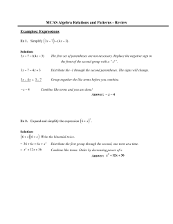 Practice and Solutions