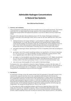 Admissible Hydrogen Concentrations in Natural Gas Systems