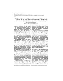 Structural Causes: The Faith in Market