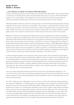 Gunnar J. &Aacute;rnason. English version.