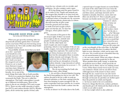 Thank God for Air! - Alpha Omega Institute