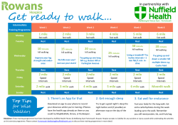 Get ready to walk