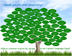 Thank you for your generosity!