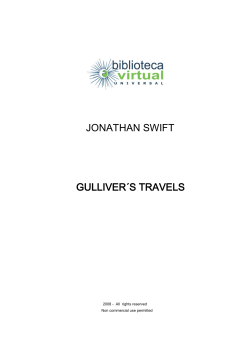 jonathan swift gulliver&acute;s travels