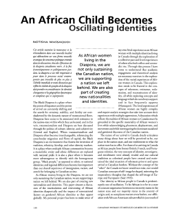 An African Child Becomes