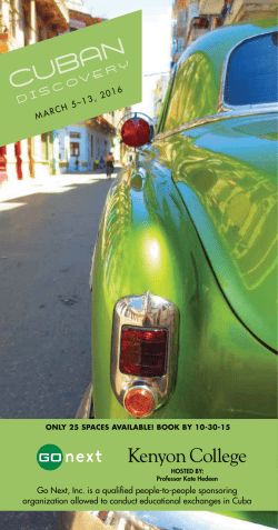 discovery - Kenyon College