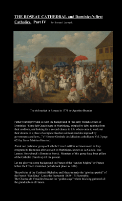 Part 4 - a virtual Dominica