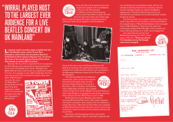 leaflet - Visit Wirral