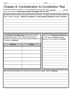 Chapter 8 test