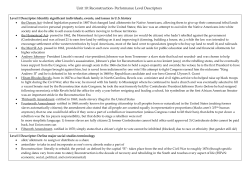 Unit 9 PLD - Denton ISD