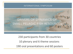 Symposium Summary - North Pacific Marine Science Organization