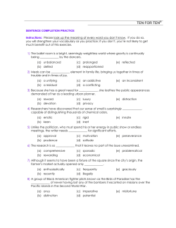 TEN FOR TEN - Maine Prep