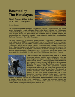 Haunted by The Himalayas