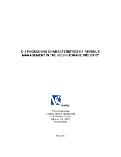 Distinguishing Characteristics of Revenue