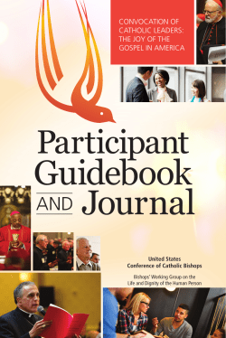 Guidebook Journal - United States Conference of Catholic Bishops