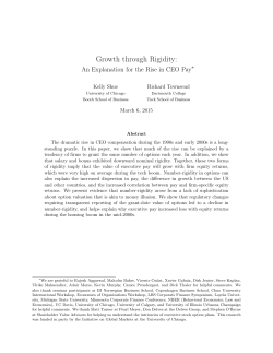 Growth through Rigidity