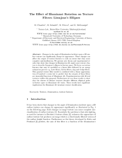 The Effect of Illuminant Rotation on Texture Filters: Lissajous,s Ellipses