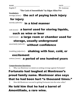 the act of paying back injury for injury in a kind