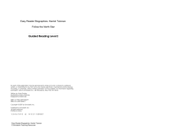 Guided Reading Level I
