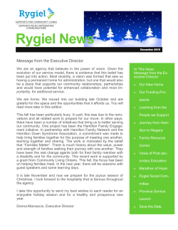 the newsletter here - Rygiel Supports for Community Living