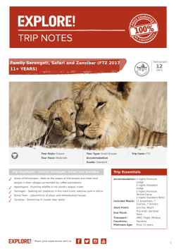 ftz 2017 11+ years - Explore Worldwide