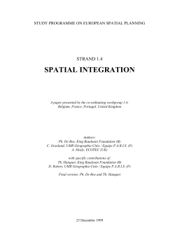 spatial integration