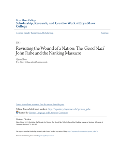 Revisiting the Wound of a Nation