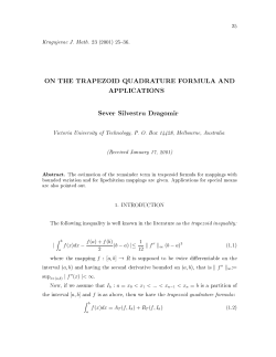On the trapezoid quadrature formula and applications
