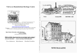 RHS Magazine -22 -Autumn 2001