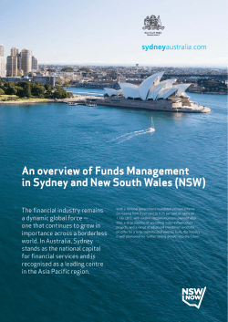 NSW Asset Management Industry Profile