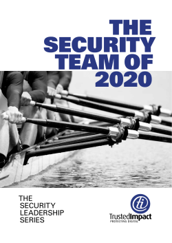 The Security Team of 2020