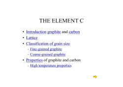 THE ELEMENT C - Carbon and Graphite