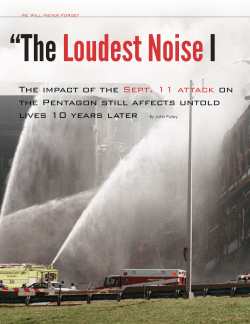 The impact of the Sept. 11 attack on the Pentagon still affects untold